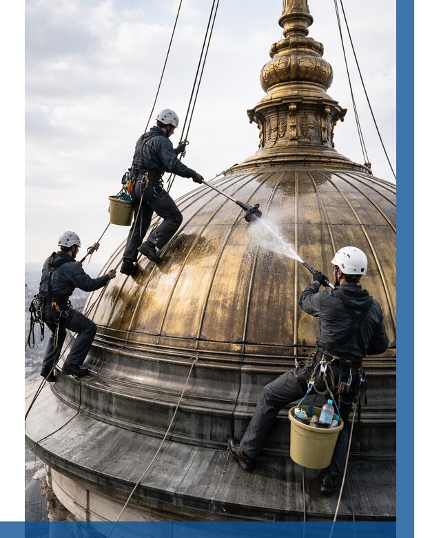 Мойка куполов и шпилей в Севастополе от 8257 р. - заказать | ВЫСОТНИК-Сев