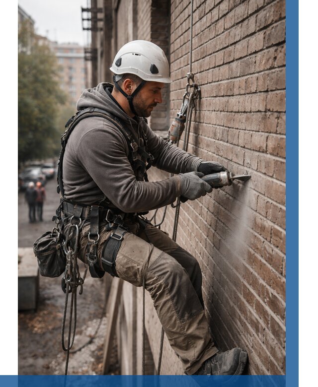 Расшивка кирпичных швов в Севастополе от 619 р. | ВЫСОТНИК-Сев