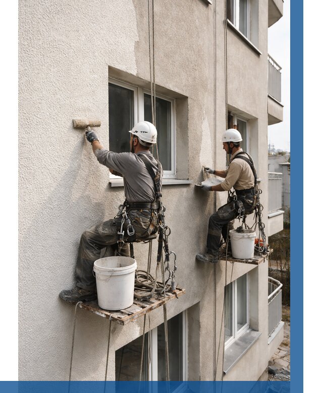 Нанесение короеда на фасад в Севастополе от 464 р. | ВЫСОТНИК-Сев