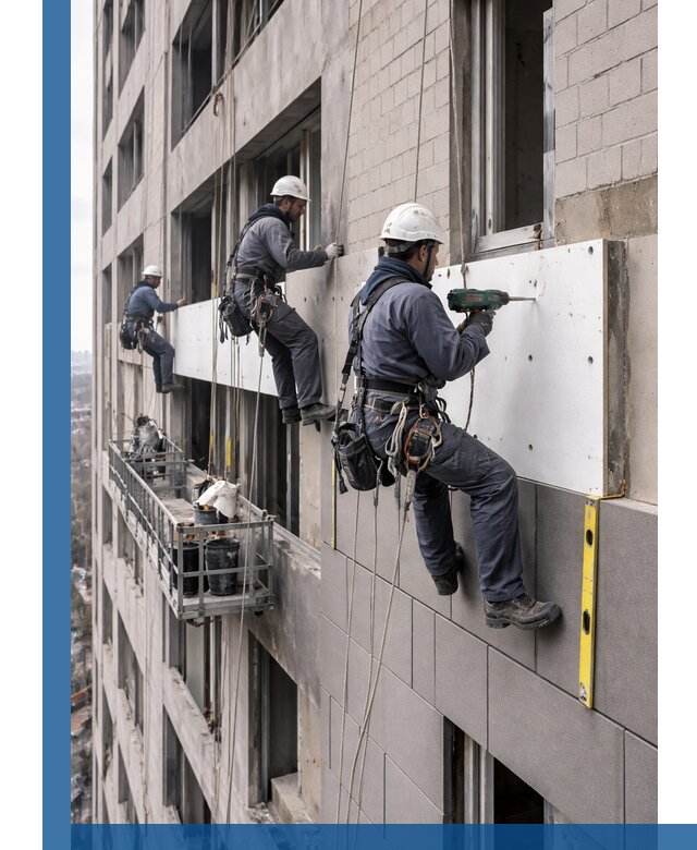 Монтаж фасадных термопанелей высокого качества в Севастополе