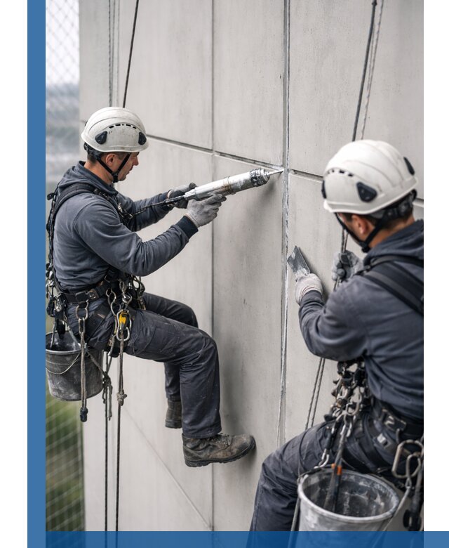 Первичная герметизация швов фасадов и кровель в Севастополе