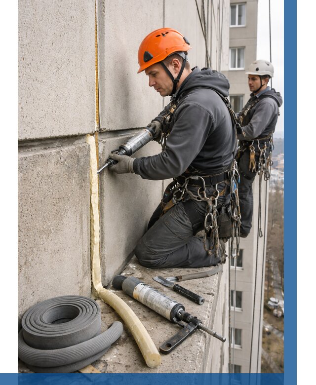 Теплый шов межпанельные швы в Севастополе от 722 р. | ВЫСОТНИК-Сев