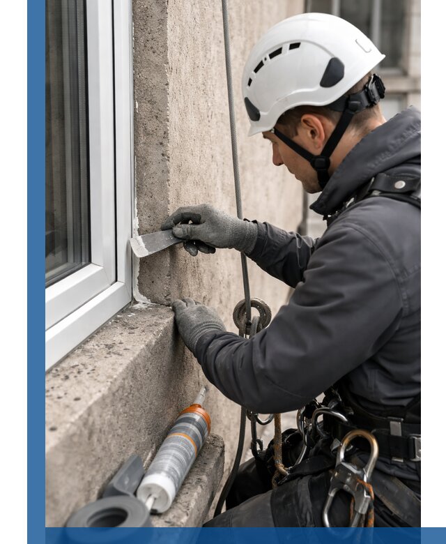 Герметизация монтажных швов окон в Севастополе с гарантией качества