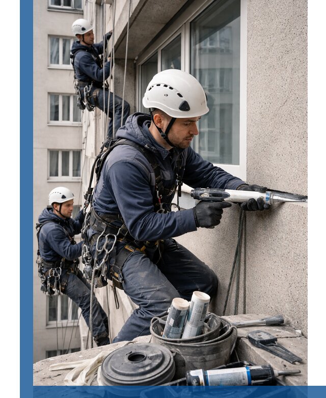 Герметизация швов лоджии в Севастополе профессионально и надежно