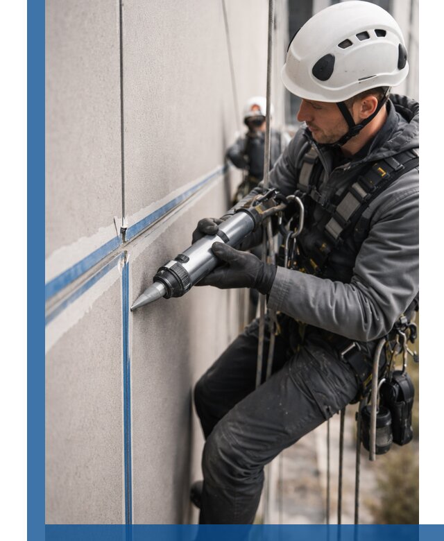 Герметизация стыков фасадных панелей в Севастополе качественно и быстро