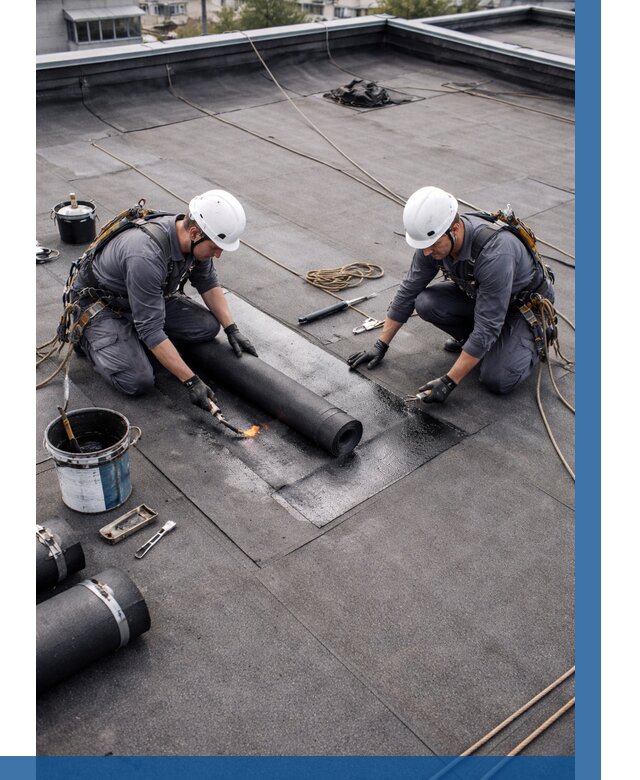 Ремонт мягкой кровли под ключ в Севастополе от 722 р. | ВЫСОТНИК-Сев