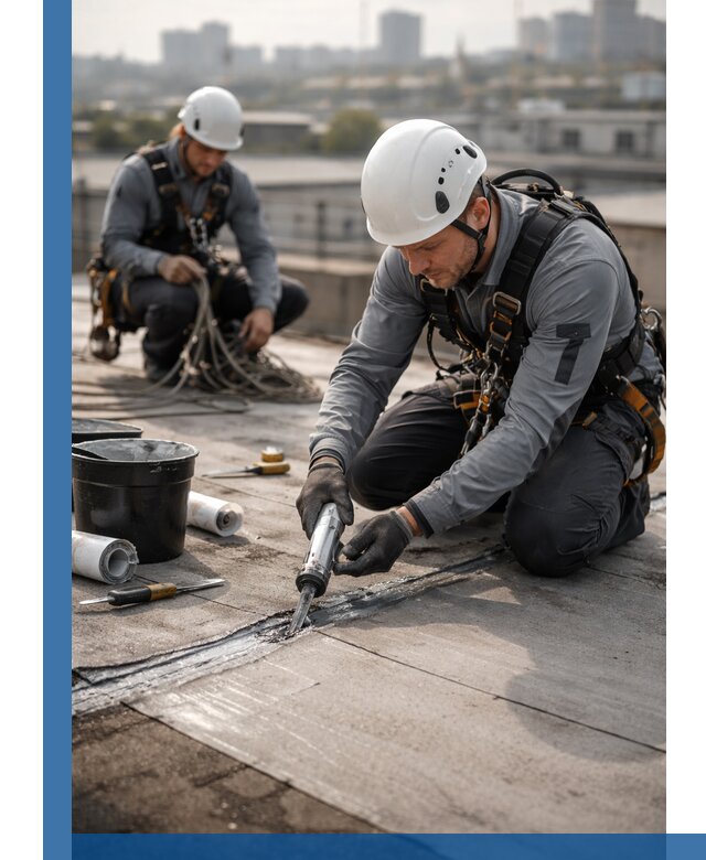 Аварийное и капитальное устранение протечек кровли в Севастополе