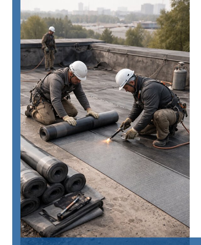 Монтаж мягкой кровли в Севастополе профессионально и надежно