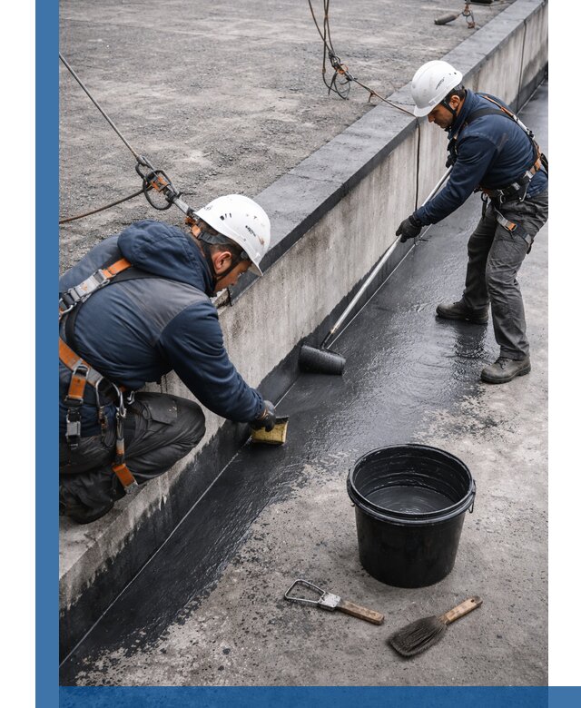 Гидроизоляция кровли жидкой резиной профессионально в Севастополе