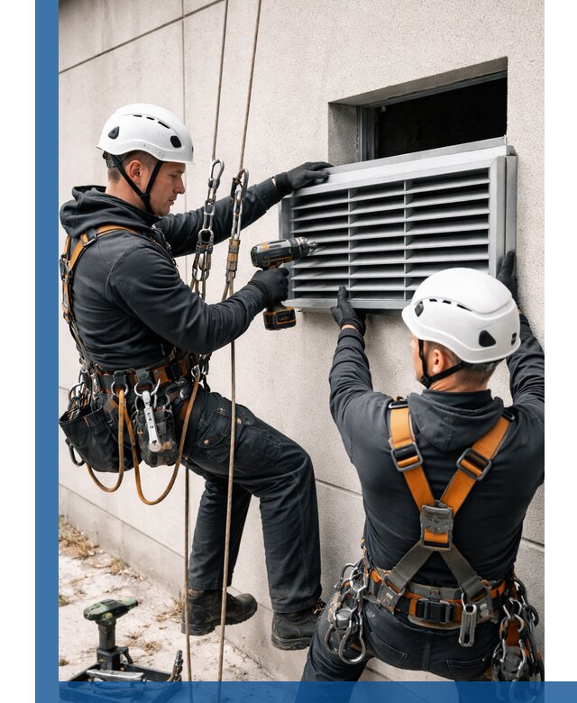 Монтаж вентиляционных решеток в Севастополе профессиональный сервис