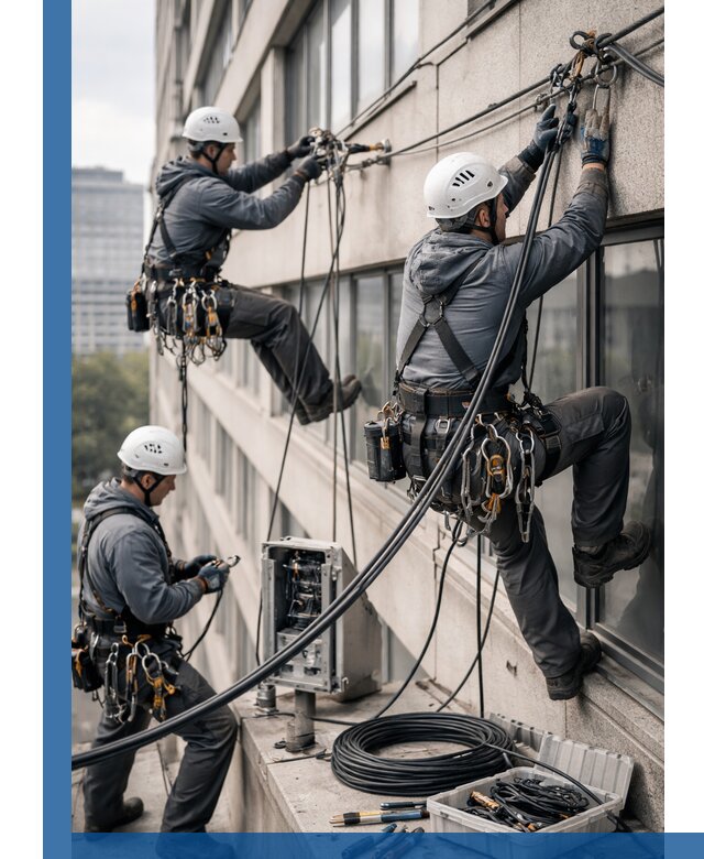 Прокладка оптоволоконного кабеля в Севастополе под ключ с тестированием