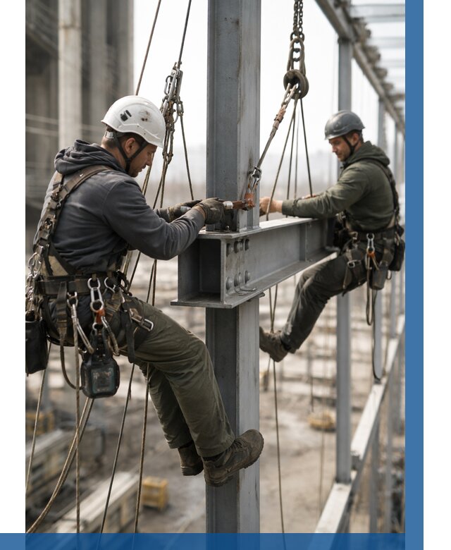 Монтаж металлоконструкций на высоте в Севастополе от 3612 р. | ВЫСОТНИК-Сев