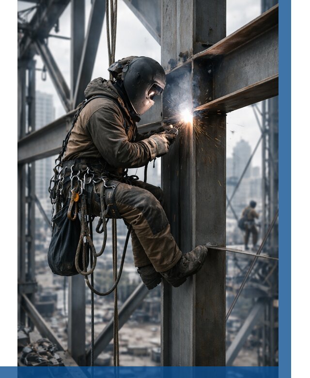 Высотные сварочные работы в Севастополе от 3612 р. | ВЫСОТНИК-Сев