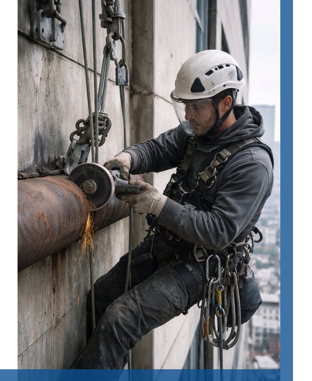 Резка металла на высоте в Севастополе по цене от 4644 р. | ВЫСОТНИК-Сев