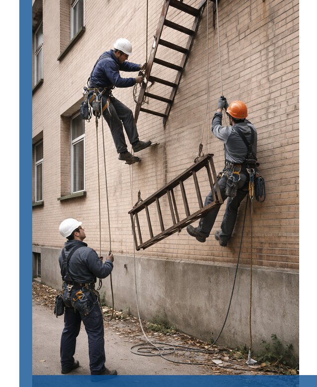 Демонтаж пожарной лестницы в Севастополе быстро и безопасно