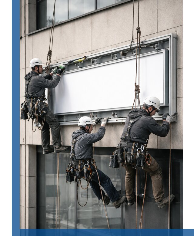 Профессиональный монтаж светового короба под ключ в Севастополе