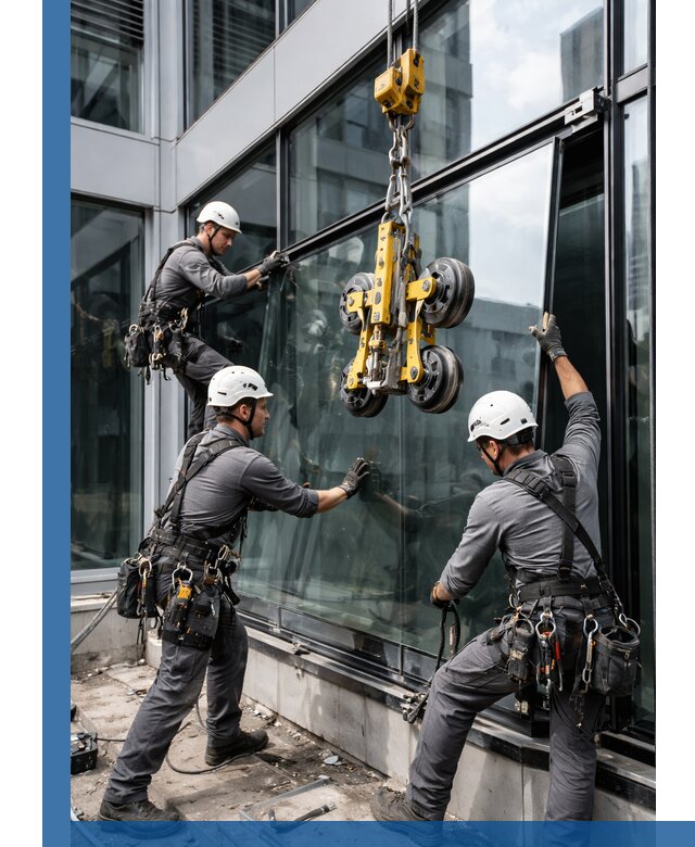 Структурное остекление фасадов в Севастополе монтаж и обслуживание