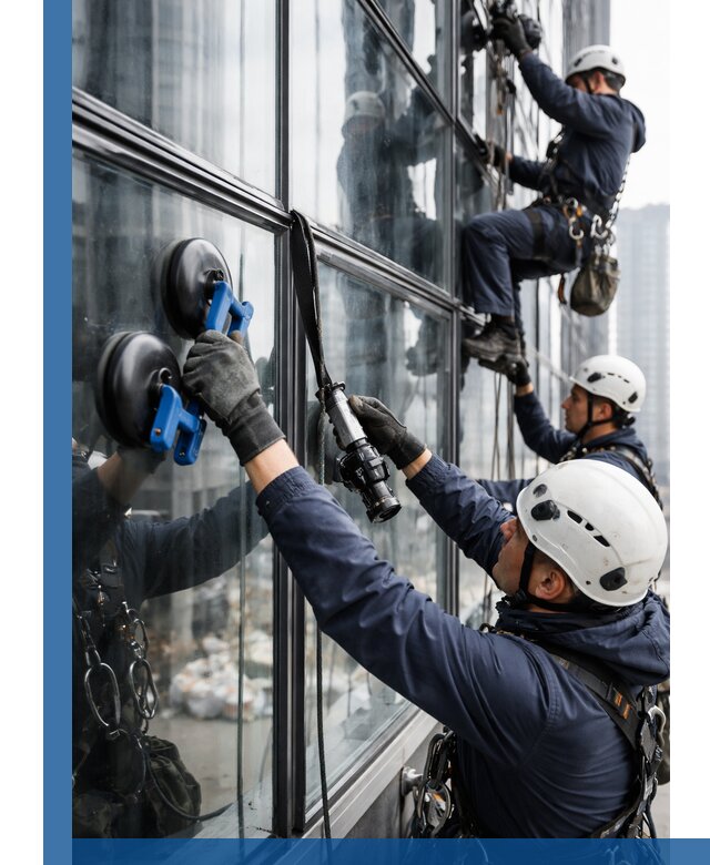 Радиусное остекление фасадов под ключ в Севастополе с гарантиями