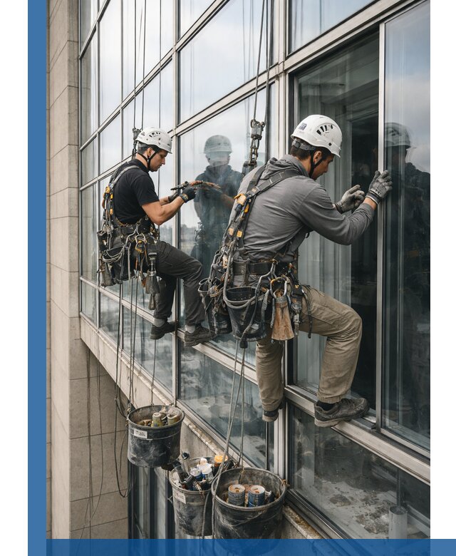 Ремонт витражных конструкций и фасадного остекления в Севастополе