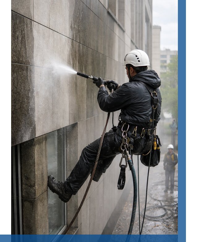 Гидроструйная очистка поверхностей в Севастополе от 877 р. | ВЫСОТНИК-Сев