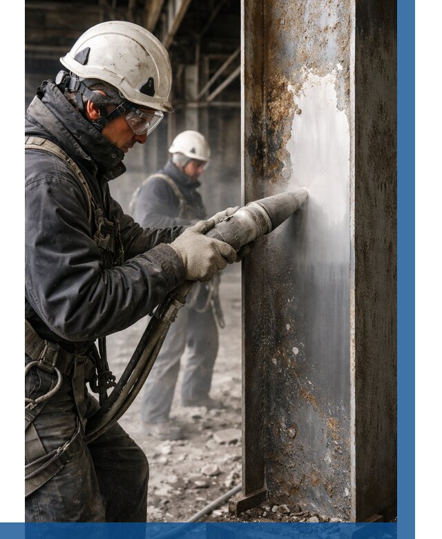 Удаление старой краски с металла в Севастополе от 464 р. | ВЫСОТНИК-Сев