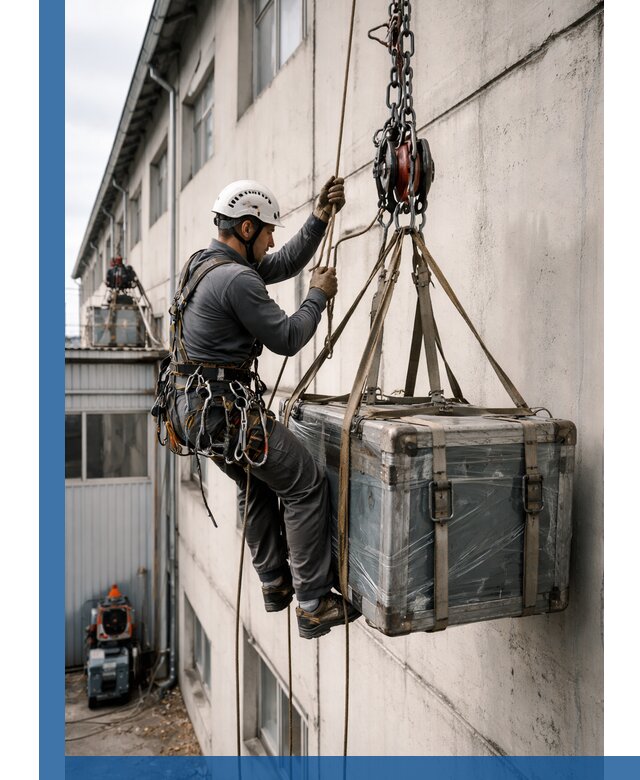 Подъем грузов на высоту в Севастополе для промышленных объектов