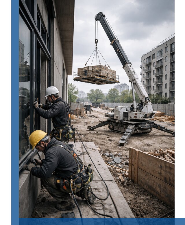 Аренда крана Пионер в Севастополе для строительных работ