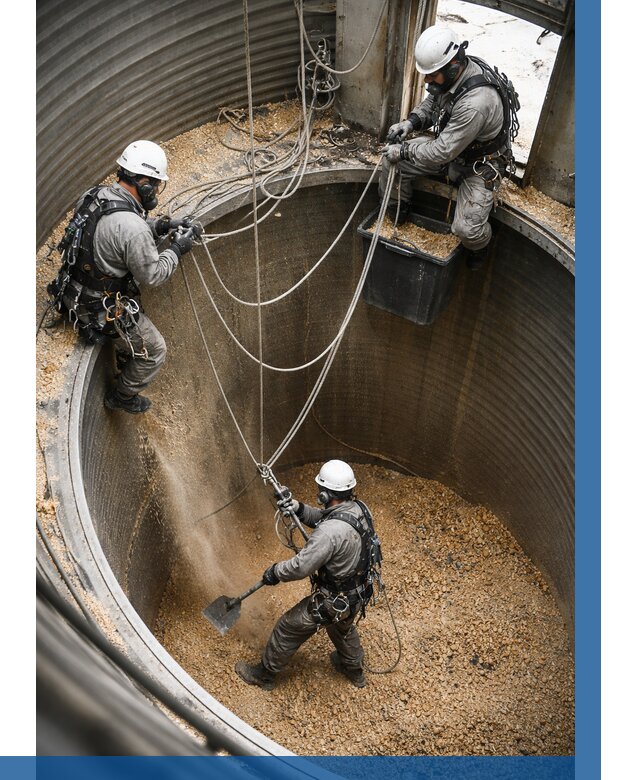 Чистка зерновых бункеров в Севастополе от 12385 р. | ВЫСОТНИК-Сев