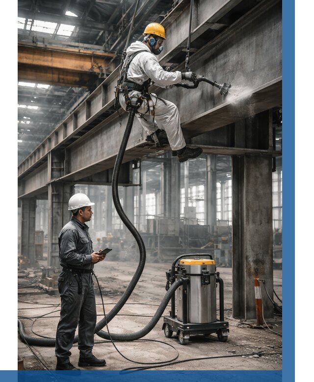 Обеспыливание конструкций в цехе в Севастополе от 4335 р. | ВЫСОТНИК-Сев