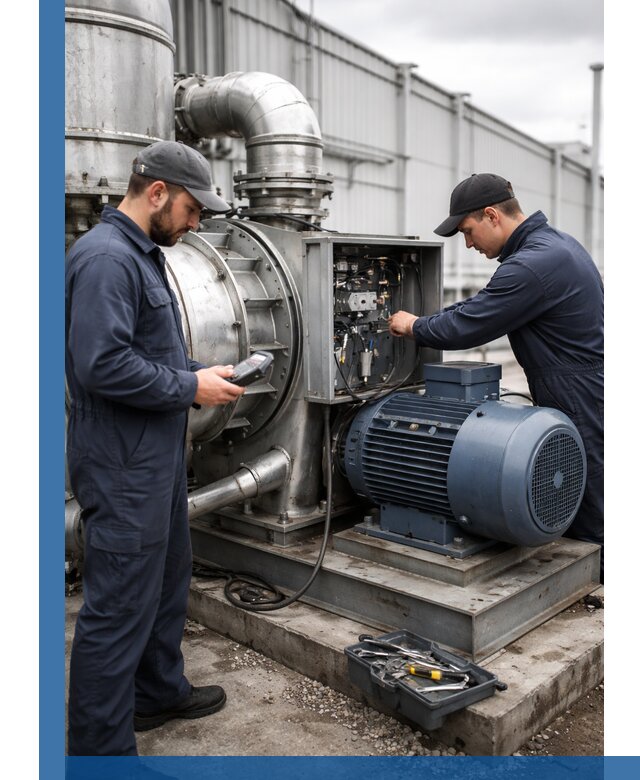 Техническое обслуживание промышленного оборудования в Севастополе