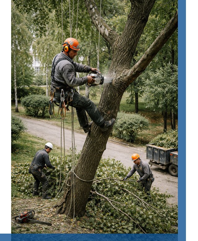 Кронирование деревьев в Севастополе от 6709 р. | ВЫСОТНИК-Сев