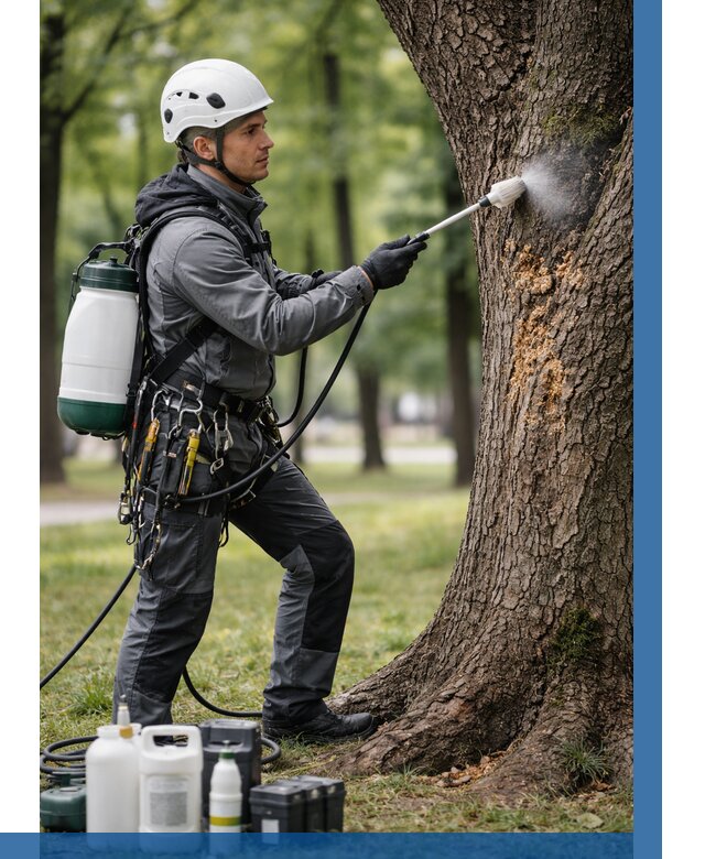 Обработка деревьев от вредителей в Севастополе от 4644 р. | ВЫСОТНИК-Сев