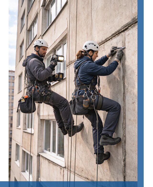 Обследование межпанельных швов в Севастополе от 1858 р. | ВЫСОТНИК-Сев