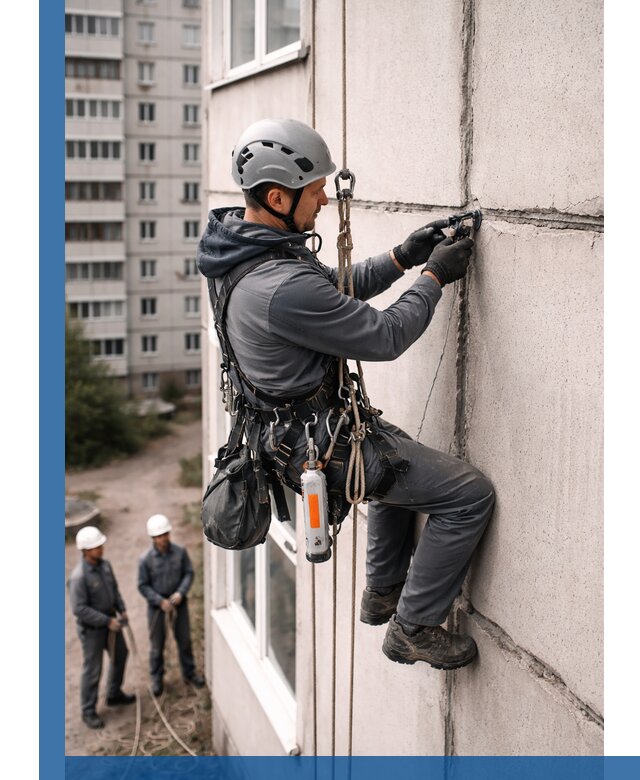 Обследование межпанельных швов и герметизация в Севастополе